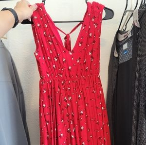 Womens Red Madewell dress
